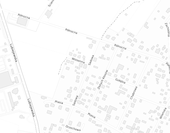 Mapa z adresem organizacji