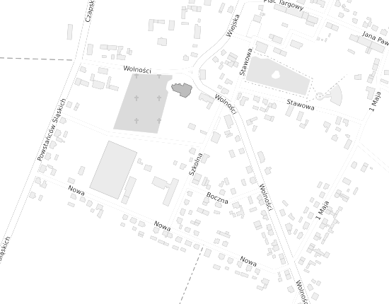 Mapa z adresem organizacji