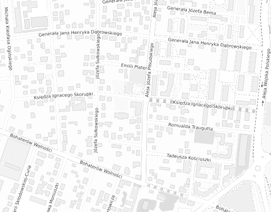 Mapa z adresem organizacji
