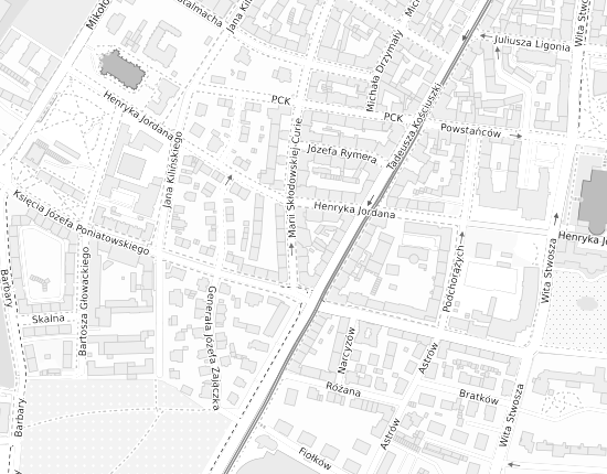 Mapa z adresem organizacji