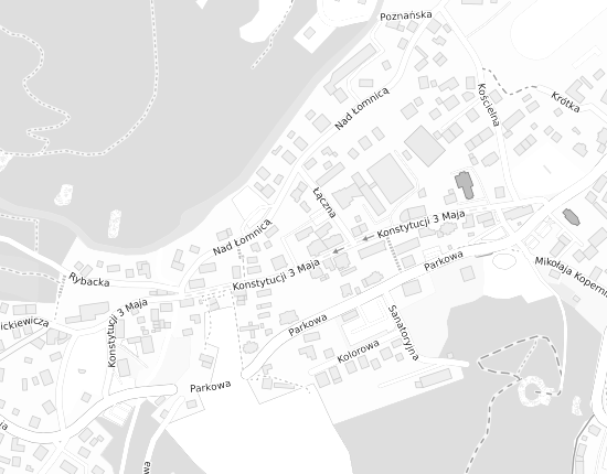Mapa z adresem organizacji