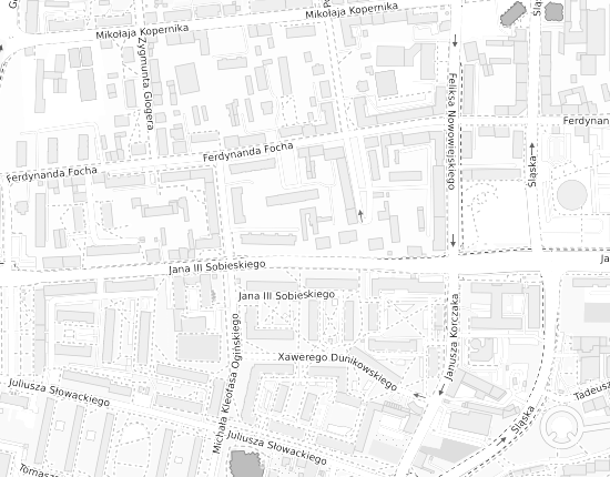 Mapa z adresem organizacji