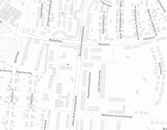 Mapa z adresem organizacji
