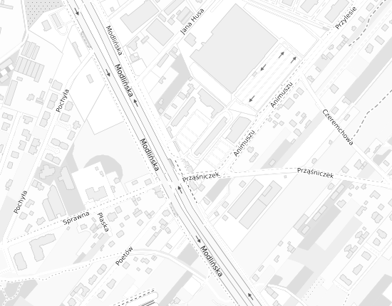 Mapa z adresem organizacji
