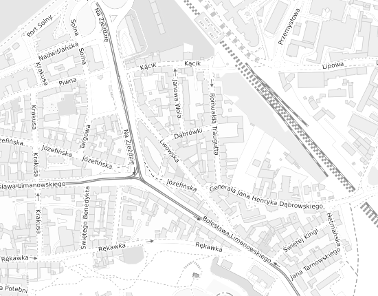 Mapa z adresem organizacji