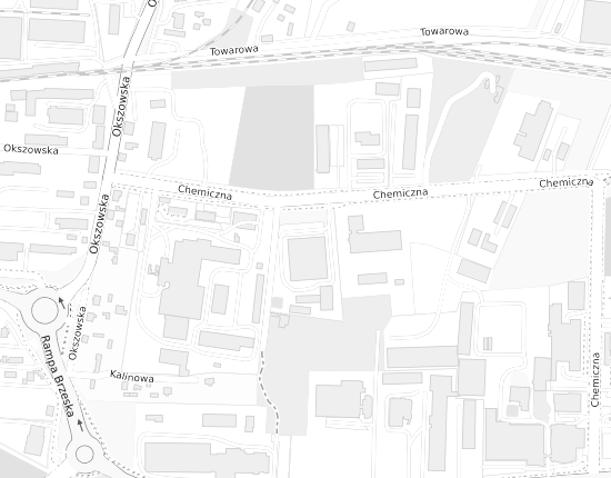 Mapa z adresem organizacji