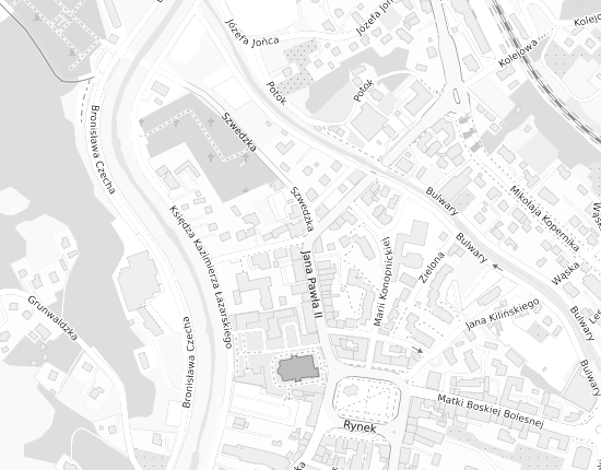 Mapa z adresem organizacji
