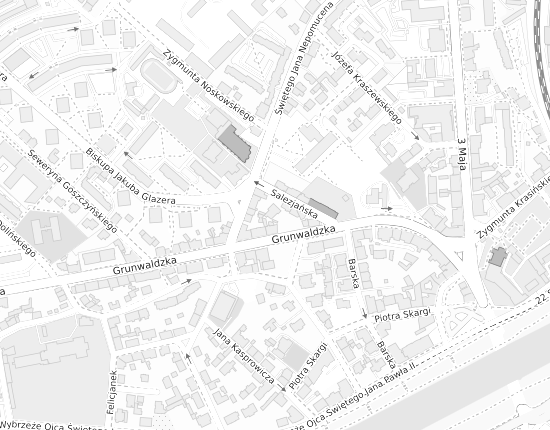 Mapa z adresem organizacji