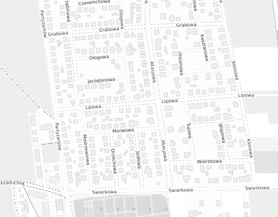 Mapa z adresem organizacji