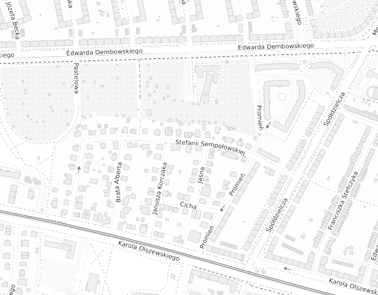 Mapa z adresem organizacji