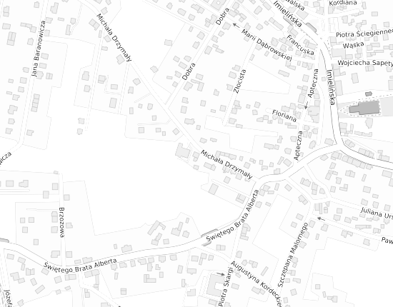 Mapa z adresem organizacji