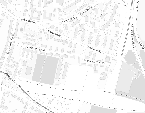 Mapa z adresem organizacji
