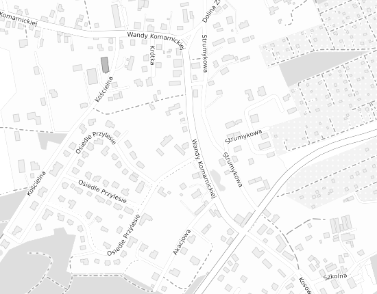 Mapa z adresem organizacji