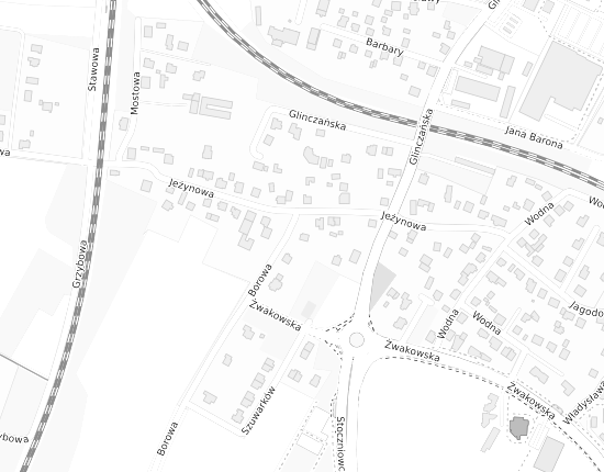 Mapa z adresem organizacji