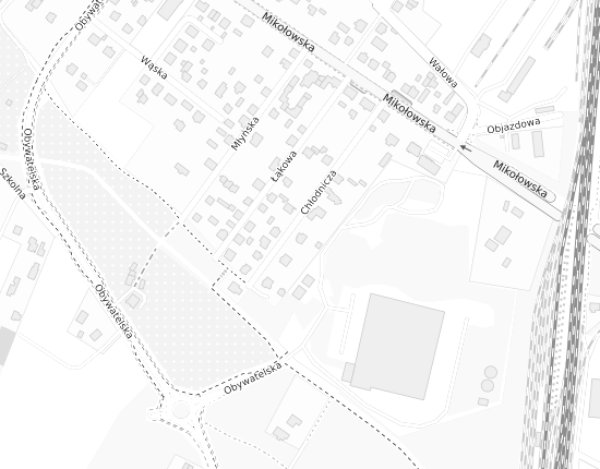 Mapa z adresem organizacji