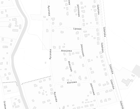 Mapa z adresem organizacji