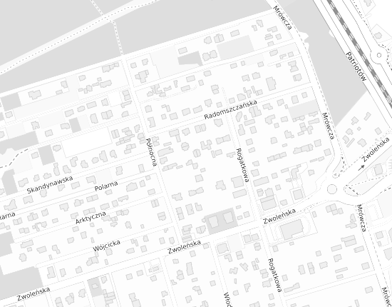 Mapa z adresem organizacji