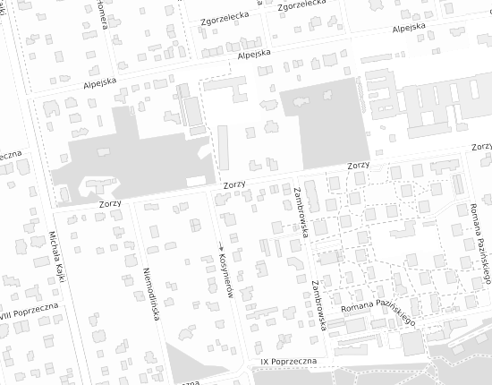 Mapa z adresem organizacji