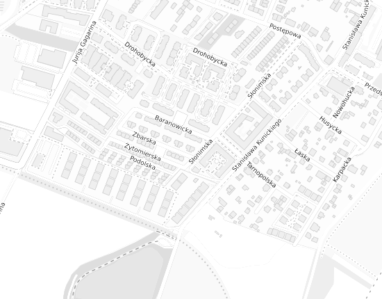 Mapa z adresem organizacji