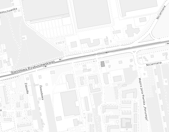 Mapa z adresem organizacji