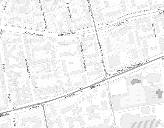 Mapa z adresem organizacji