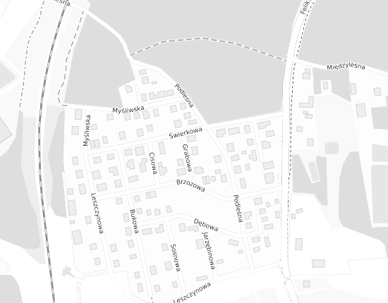 Mapa z adresem organizacji