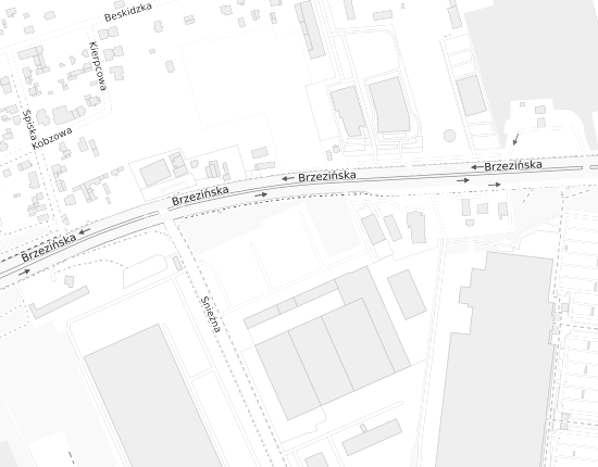 Mapa z adresem organizacji