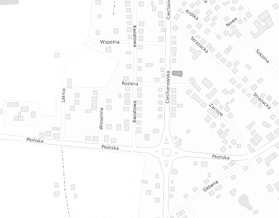Mapa z adresem organizacji