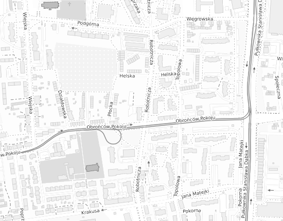 Mapa z adresem organizacji