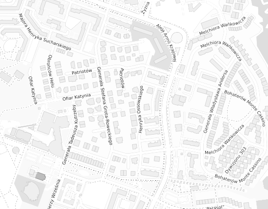 Mapa z adresem organizacji