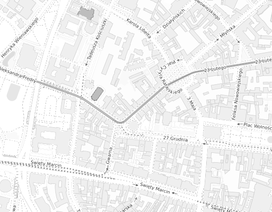 Mapa z adresem organizacji
