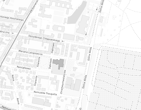 Mapa z adresem organizacji