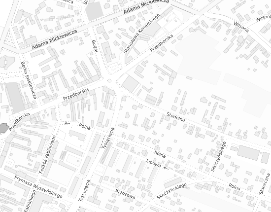 Mapa z adresem organizacji