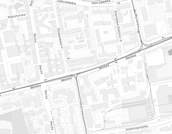 Mapa z adresem organizacji
