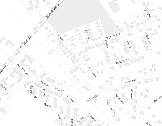 Mapa z adresem organizacji