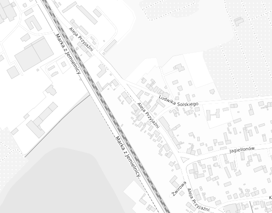 Mapa z adresem organizacji