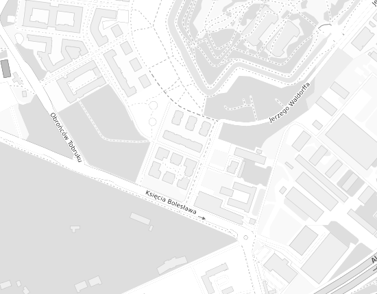 Mapa z adresem organizacji