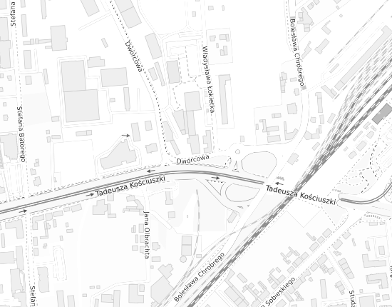 Mapa z adresem organizacji