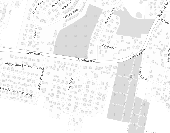 Mapa z adresem organizacji