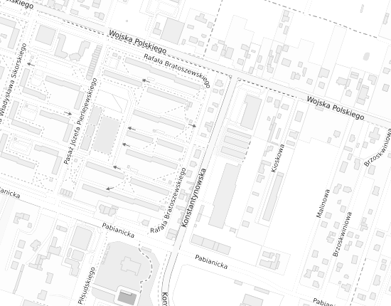 Mapa z adresem organizacji