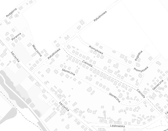 Mapa z adresem organizacji