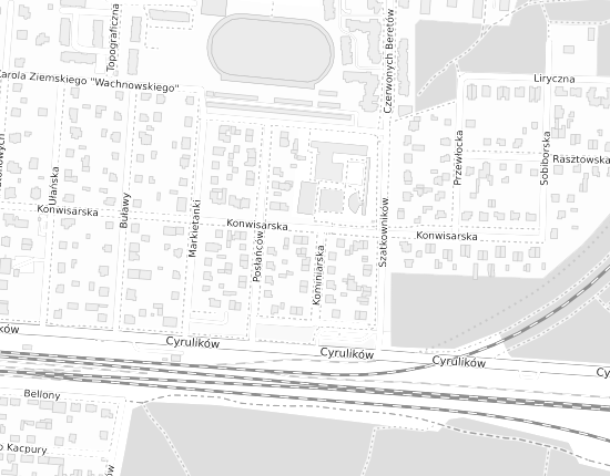 Mapa z adresem organizacji