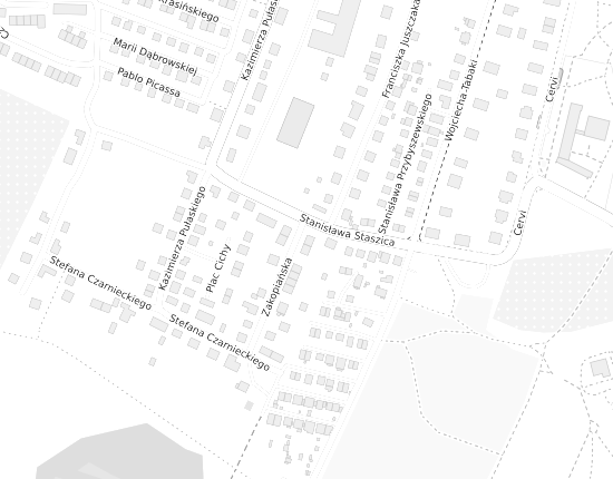 Mapa z adresem organizacji