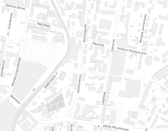 Mapa z adresem organizacji