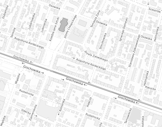 Mapa z adresem organizacji