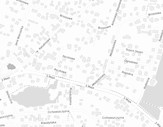 Mapa z adresem organizacji