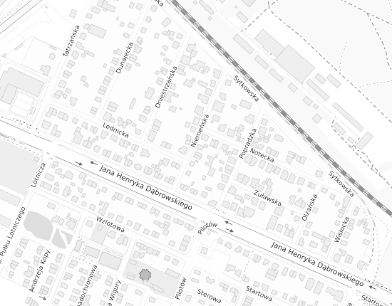 Mapa z adresem organizacji