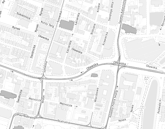 Mapa z adresem organizacji