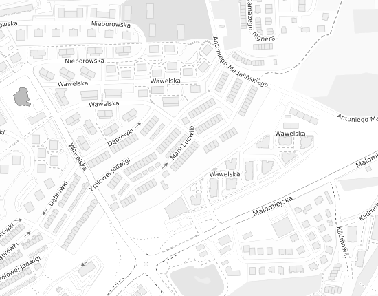 Mapa z adresem organizacji