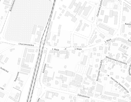 Mapa z adresem organizacji